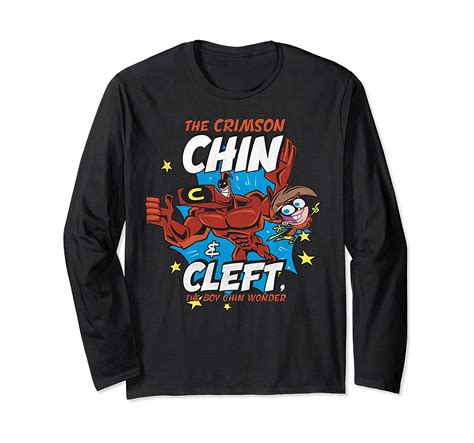 crimson chin outfit|Fairly Oddparents Crimson Chin & Cleft Long Sleeve T.